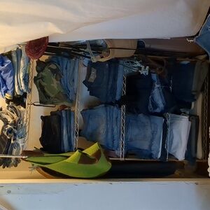 Levi's jeans and shorts